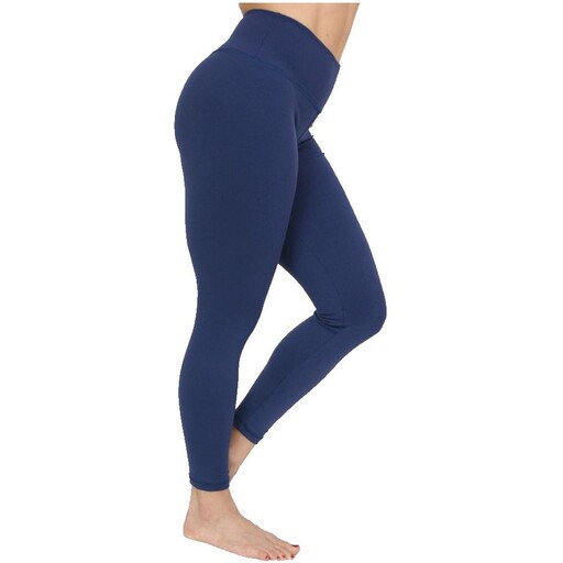 Calça Legging Esportiva Feminina Suplex Azul