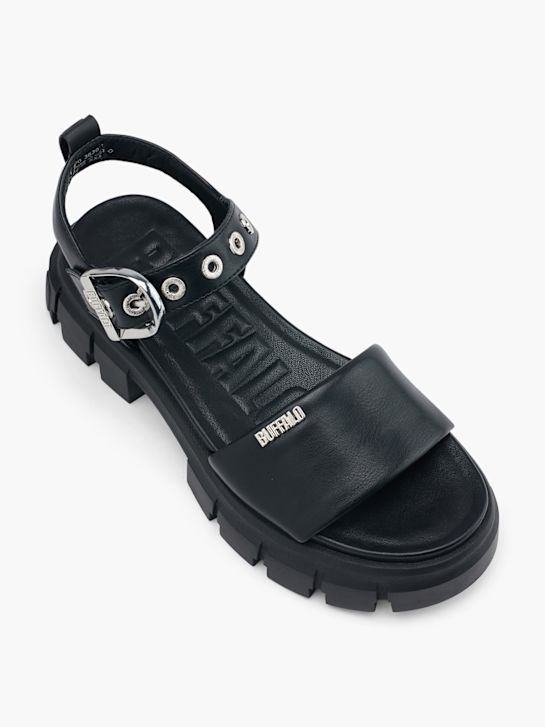 Buffalo Sandalette Schwarz