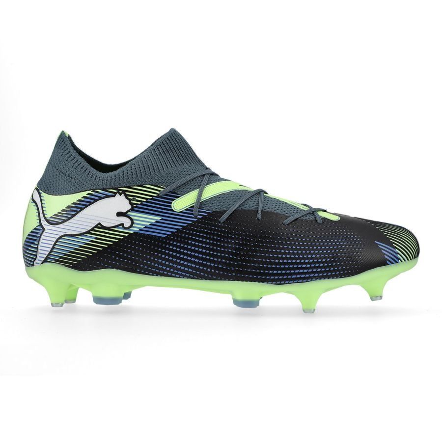 PUMA Future 7 Match SG Lights Out - Gray Skies/Blanc/Fizzy Apple