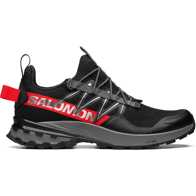 XA COVER  Sportliche Schuhe Unisex Black/QuietShade/CherryTomato
