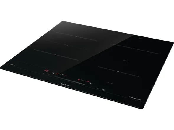 Gorenje ISC645BSC, Sort, Indbygget, 59 cm, Zone induktionskogeplade, Glas, 4 zone(s)