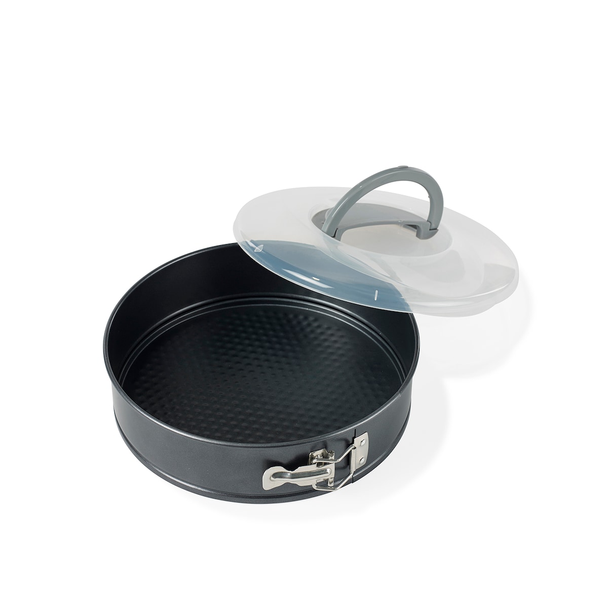 Funktion w/lid Cake tin Dia. 26 cm 2,7 liter Grey