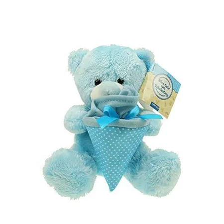 Trötsch Bär Schulanfang ca. 15 cm blau