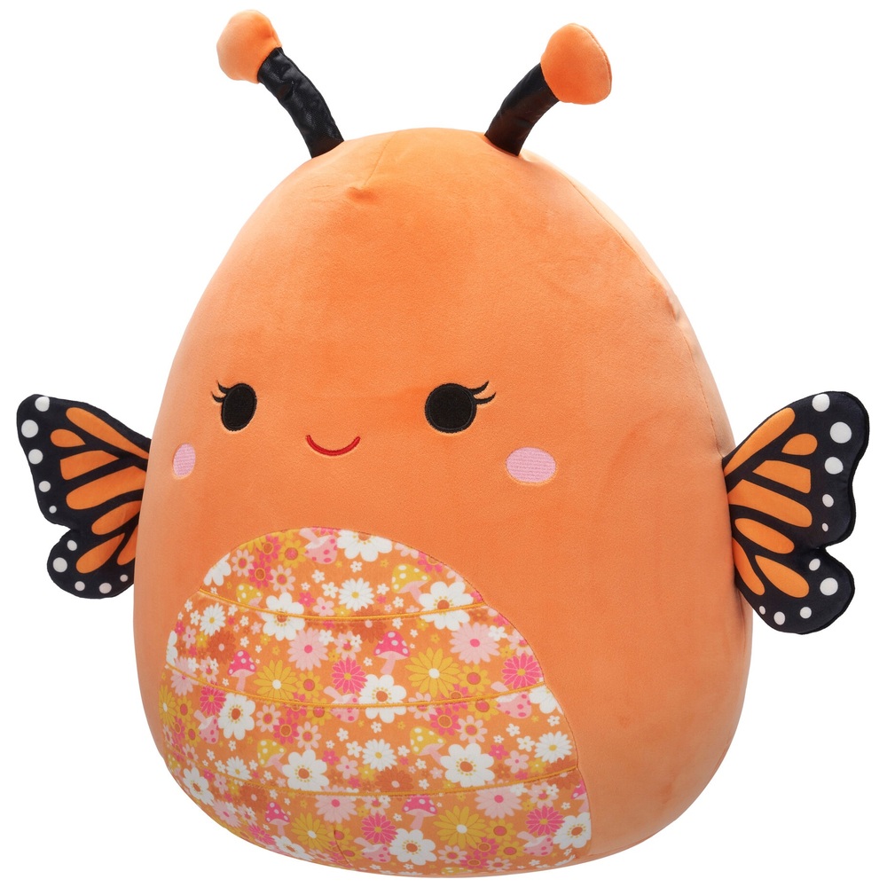 Original Squishmallows 40cm Mony der orange Schmetterling Plüschtier