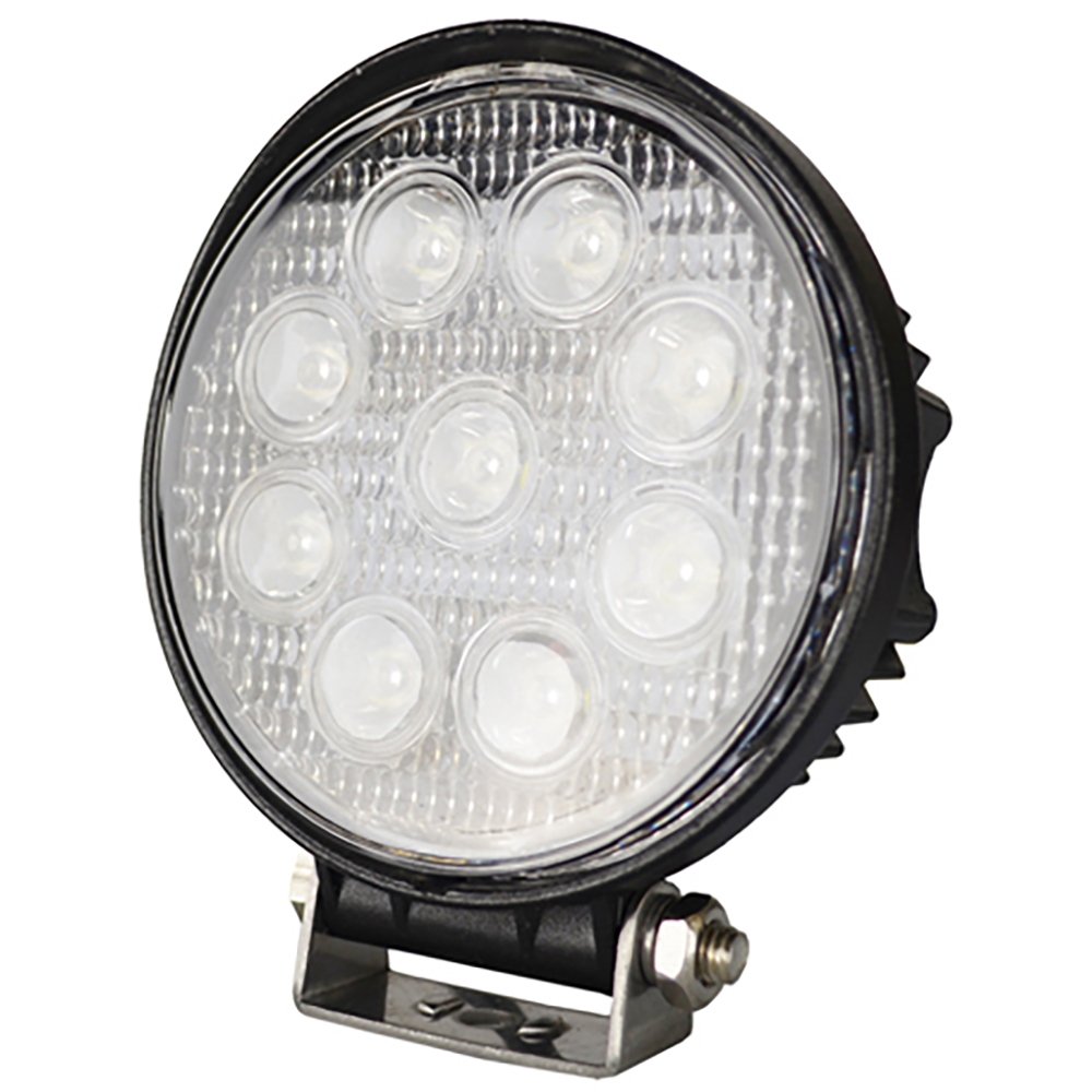 Sifam - Projecteur rond 9 led 27w Noir