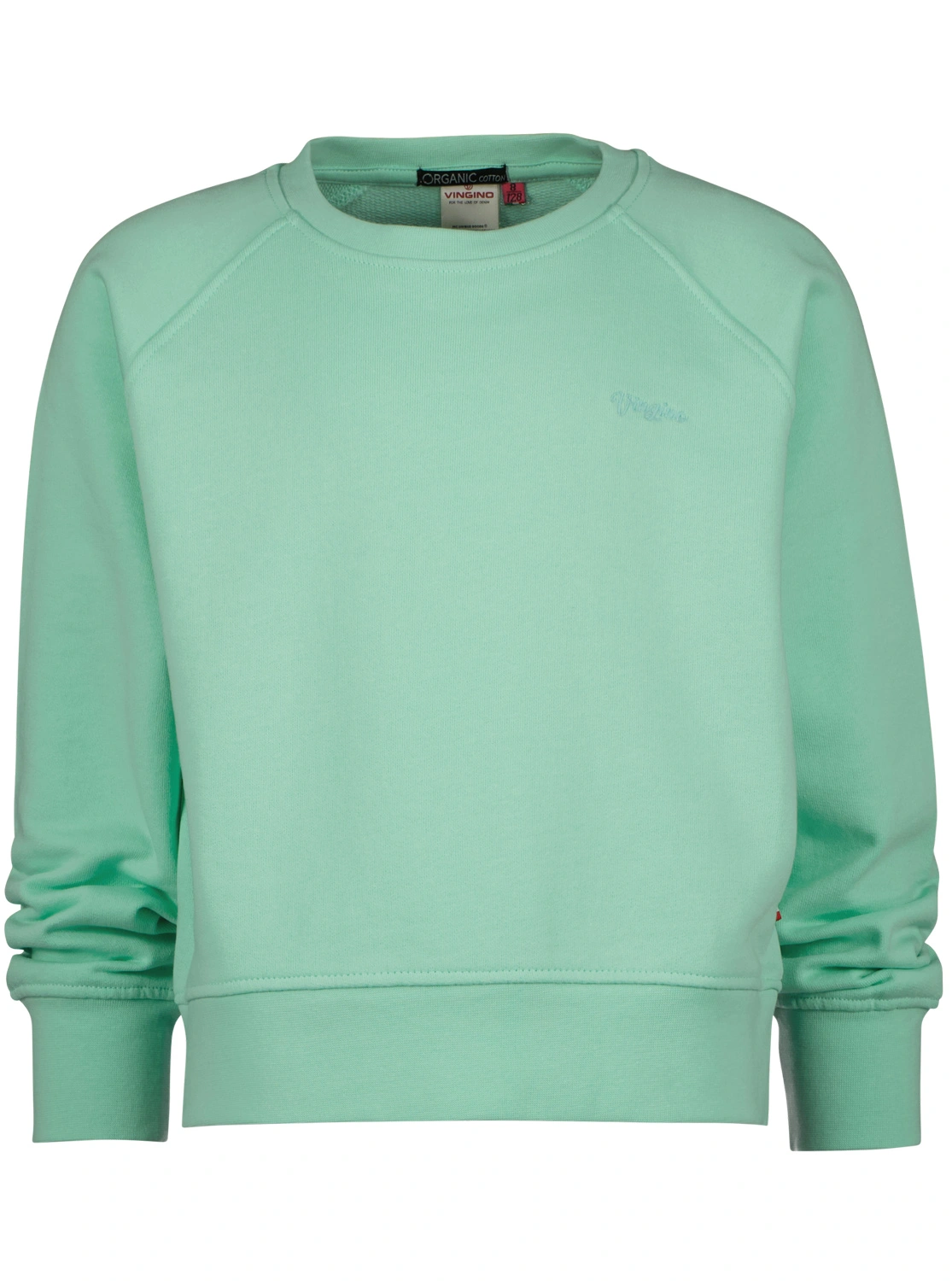 Sweatshirt BASIC UNI in electric mint