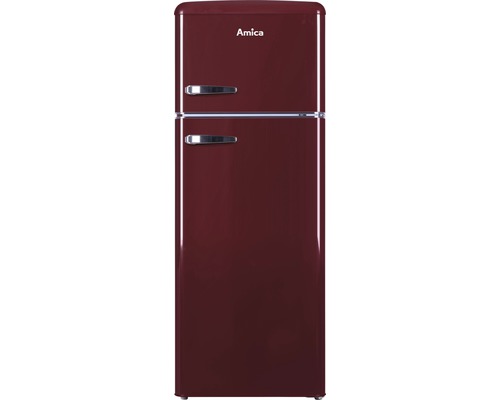 Amica KGC 15631 R koel-vriescombinatie, afmetingen (B x H x D): 55 x 144 x 61,5 cm, koelgedeelte: 162 l, vriesgedeelte: 44 l