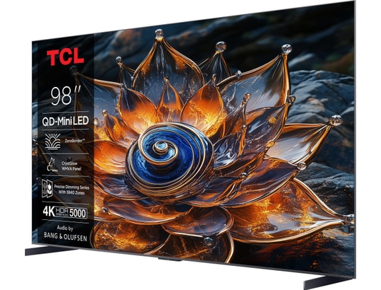 TCL - TV Mini LED 4K 248 cm 98Q8C 4K QD-Mini LED Premium 144Hz 2025