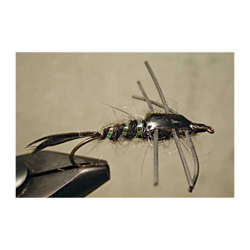 Mouche Tof Nymphe Stonefly - Noir