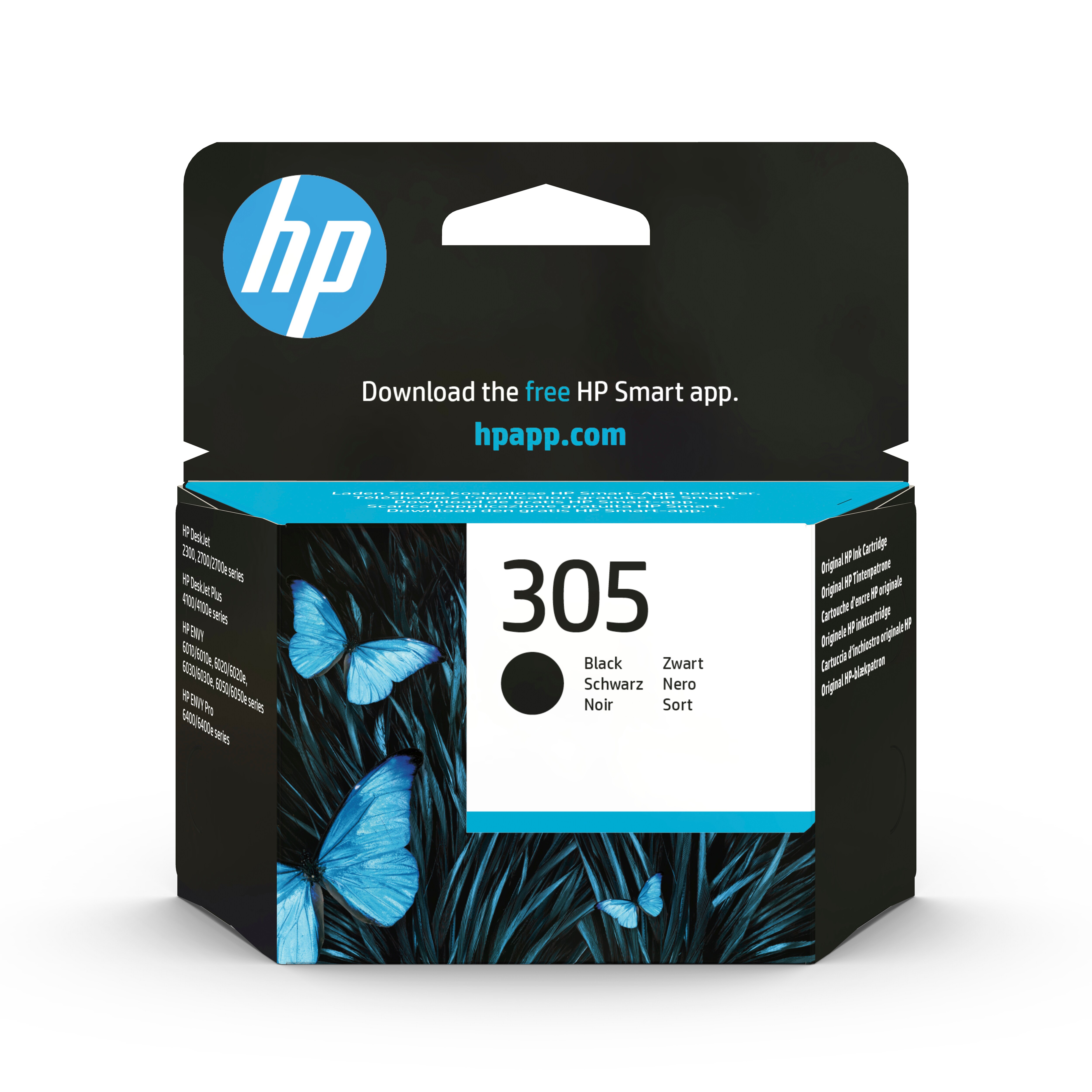 HP 305 Schwarz Original Druckerpatrone