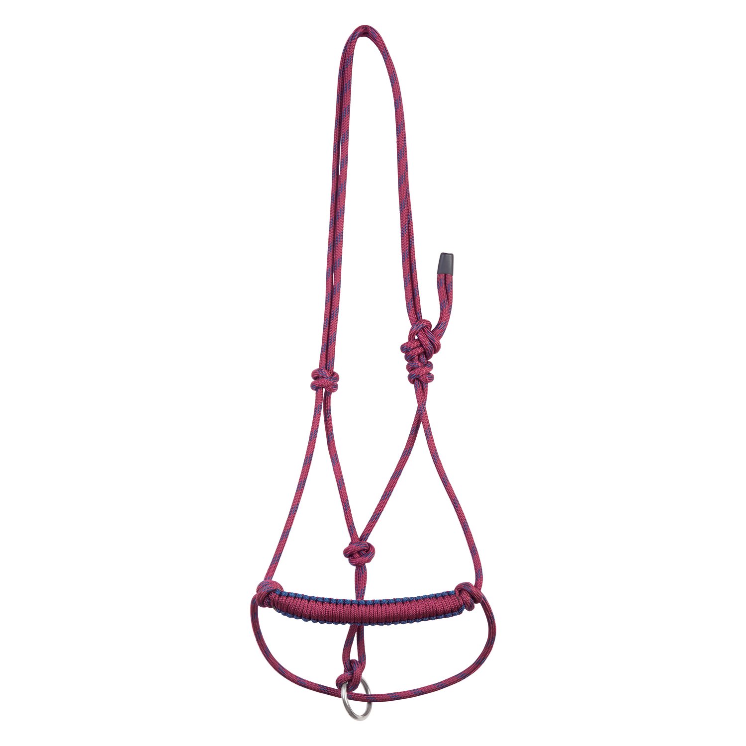 L-pro West Knotenhalfter Bicolor  - bordeaux/navy