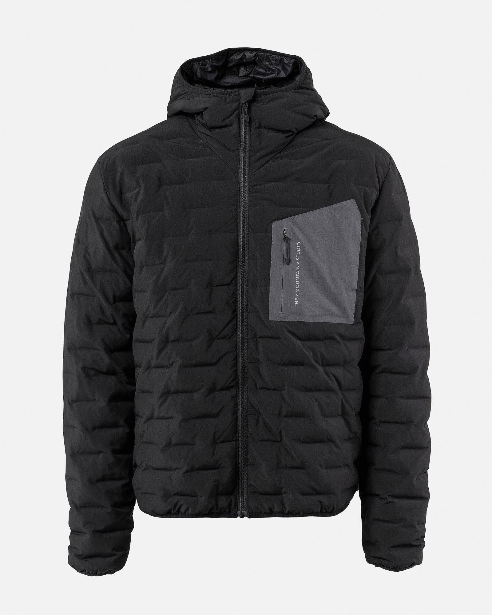 The Mountain Studio| Herren Steppjacke D-3L REVERSIBLE LIGHT HOOD JACKET