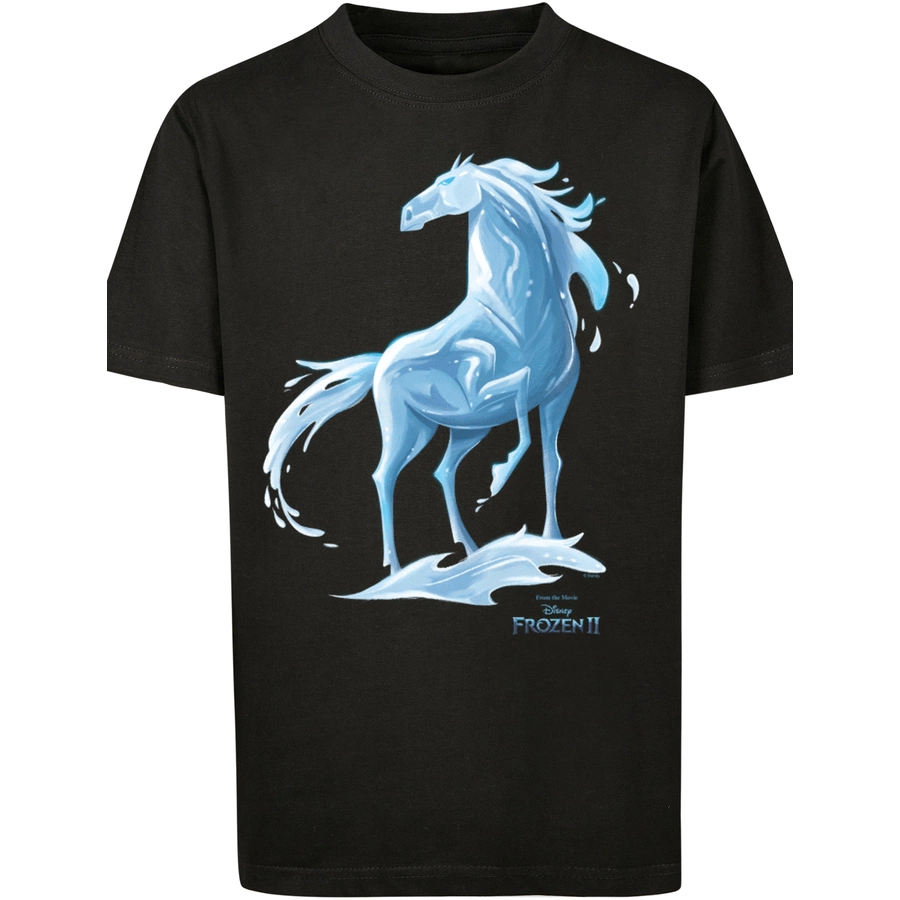 F4NT4STIC T-Shirt  Frozen 2 Nokk Wassergeist Pferd schwarz