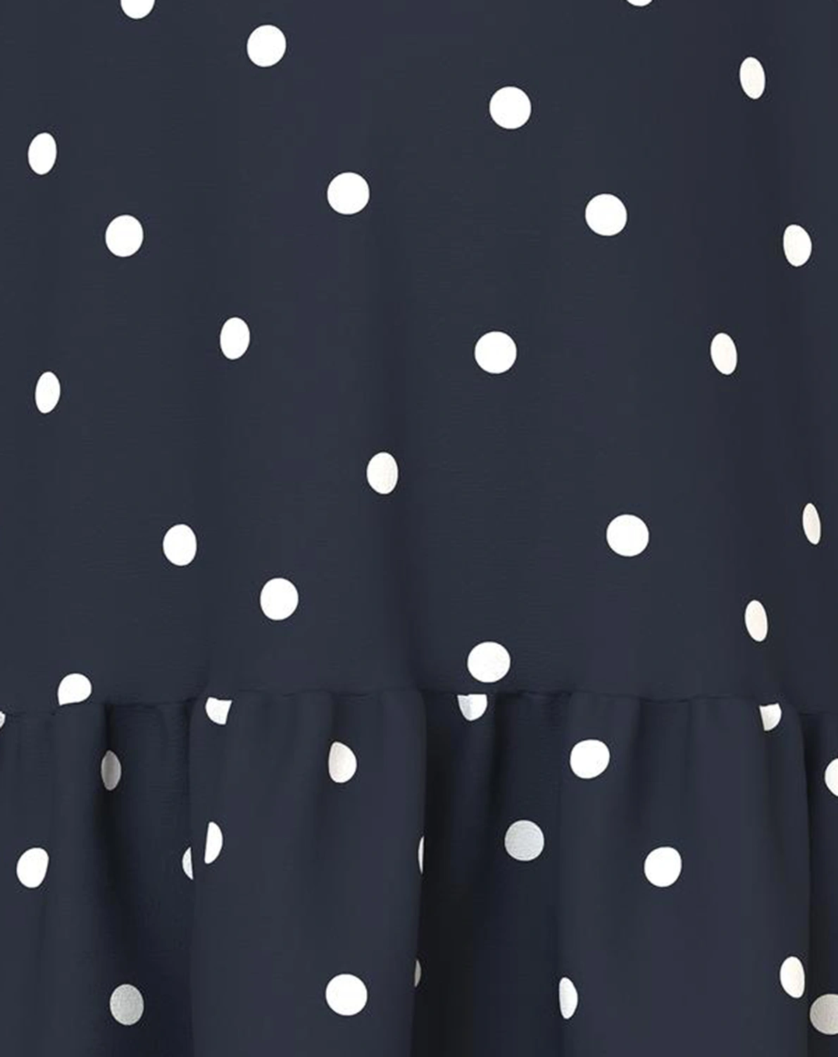 Kurzarmkleid NKFVIGGA DOTS in dark sapphire