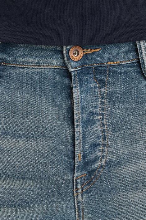 Cast Iron blauwe heren jeans