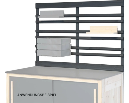 Konsta trellis voor buitenkeuken, antraciet