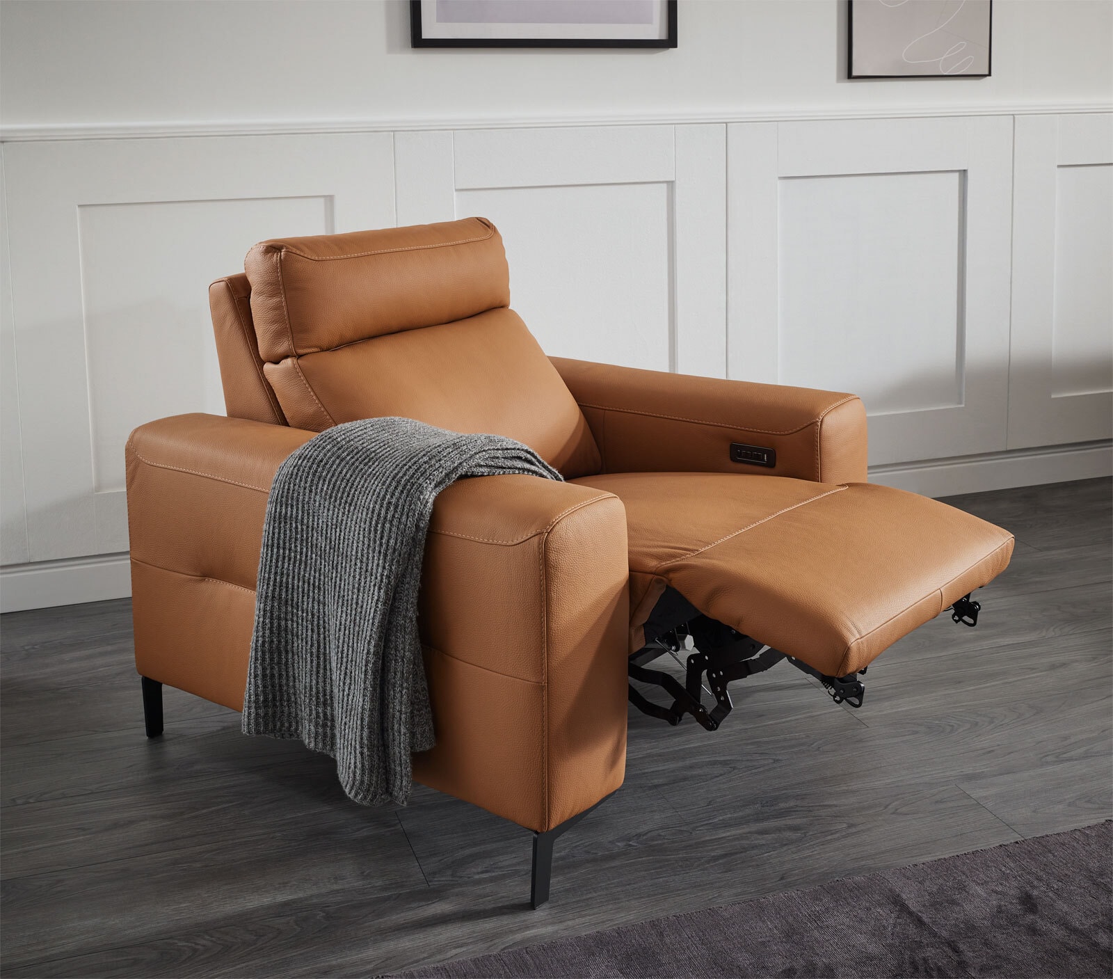 Relaxsessel SARANDA cognac