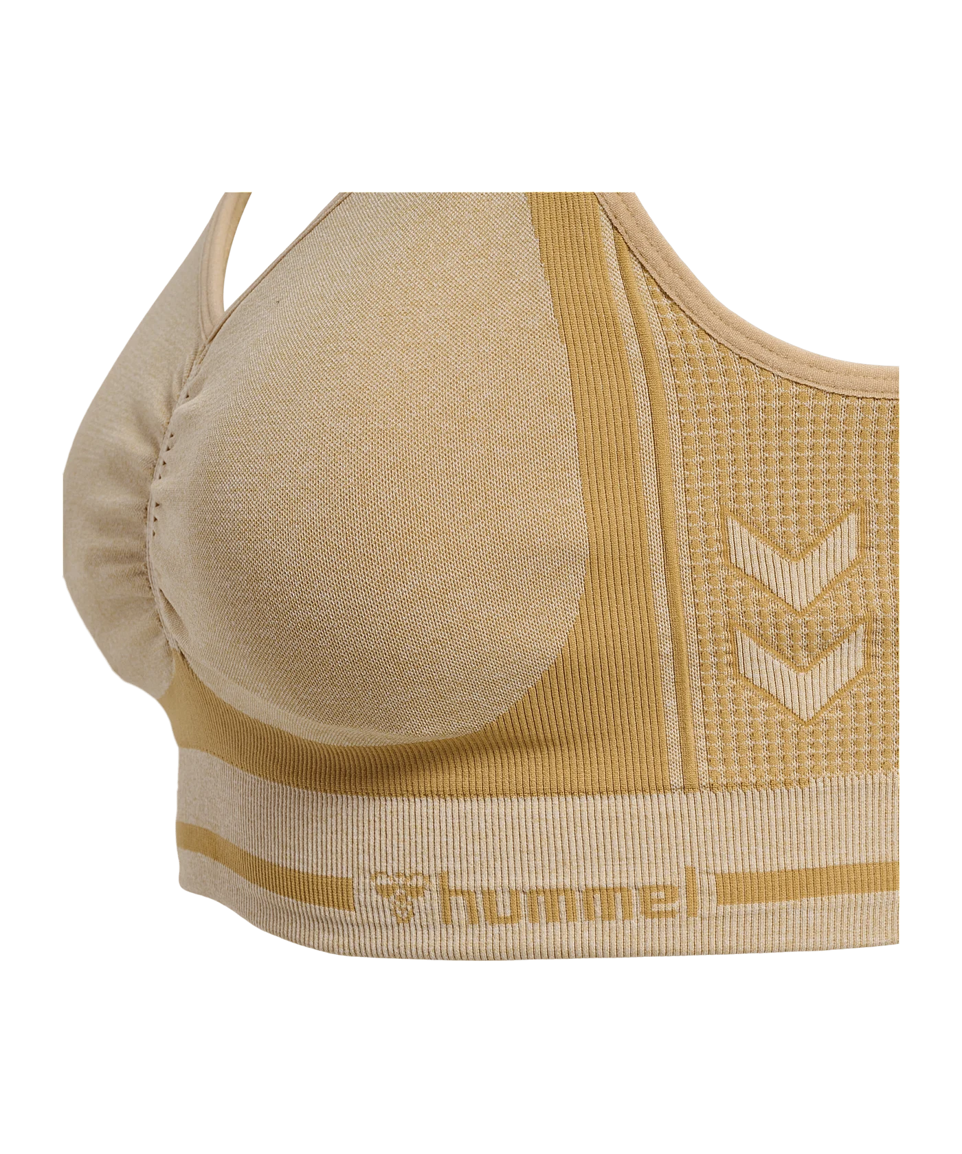 Hummel Mt Lulu Seamless Scrunch Sport-BH Damen Braun F8152
