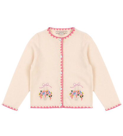 Konges Sløjd Cardigan - Strick - Wolle - Off White
