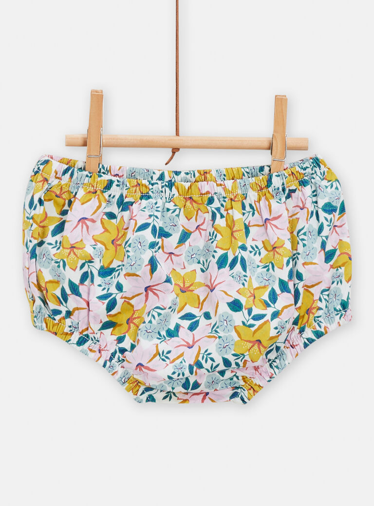 Robe printanière à imprimé fleuri pour bébé fille