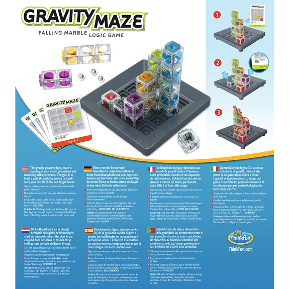 Jeu de logique Gravity Maze