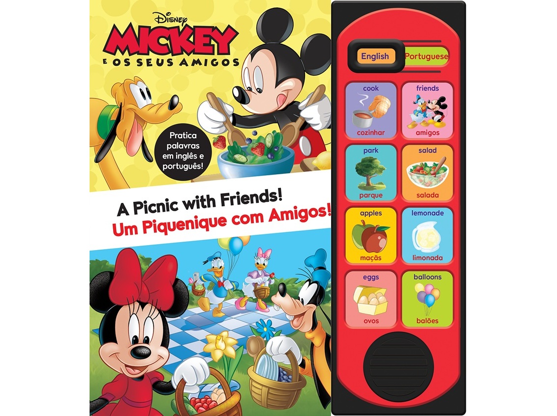 LIVRO MICKEY - UM PIQUENIQUE C DISNEY