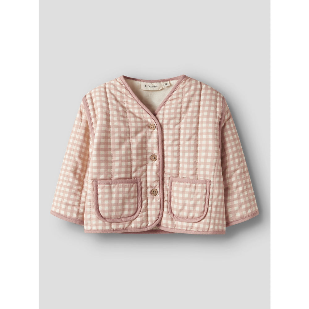 Køb Lil'Atelier Cameo Rose Sun Nbflarose Ls Quilt Jakke Lil