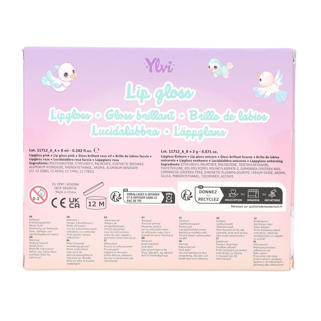 Lipgloss Set Ylvi Multicolor
