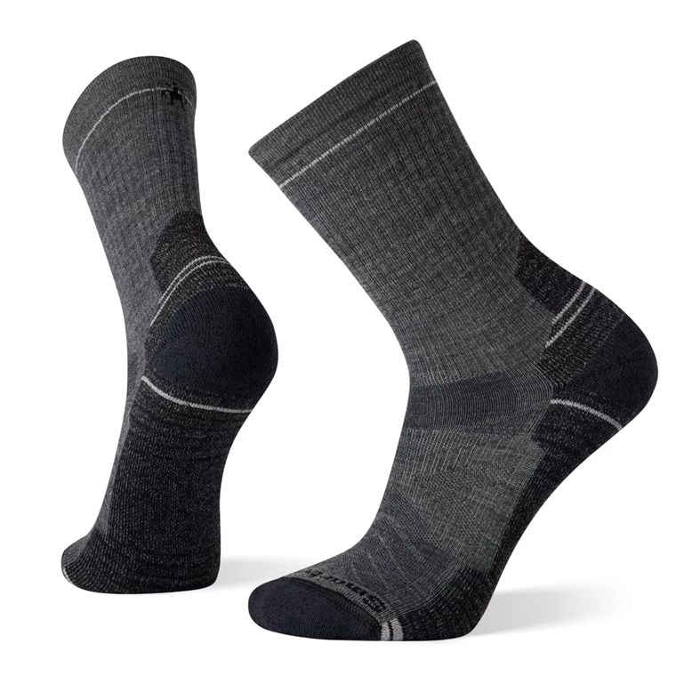 Smartwool Hike Light Cushion Crew Socks Md Grey