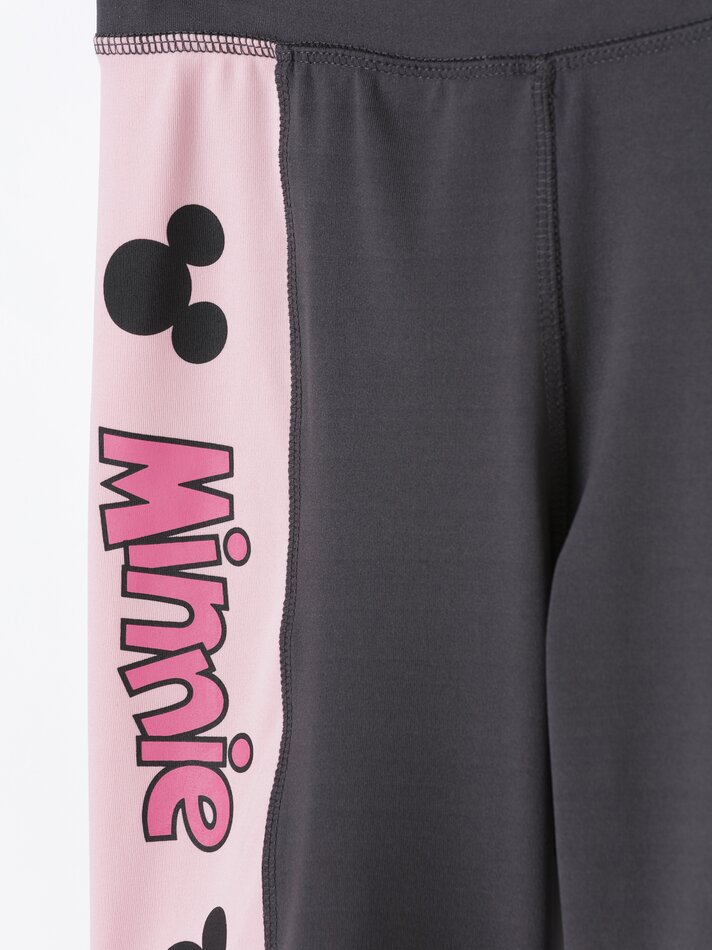 Leggings de ciclismo com estampa da Minnie Mouse ©DS - Cinza Antracite