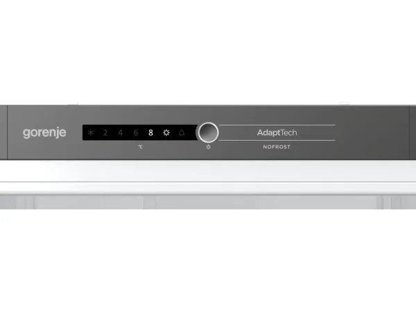 Gorenje NRKI4182A1 - Køleskab/fryser - bund-fryser - til indbygning - niche - bredde: 56 cm - dybde: 56 cm - højde: 177.5 cm - 248 liter - Klasse F - hvid