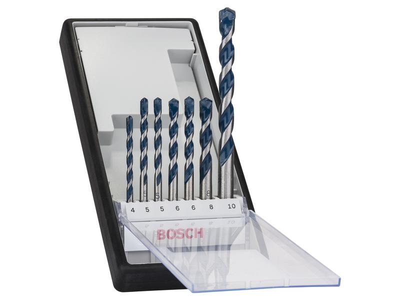 Bosch Professional Betonbohrer-Set CYL-5, 4 - 10 mm, 7-teil 7-teiliges CYL-5 Robust Line, Bohrer-Set für Bohrungen in Beton