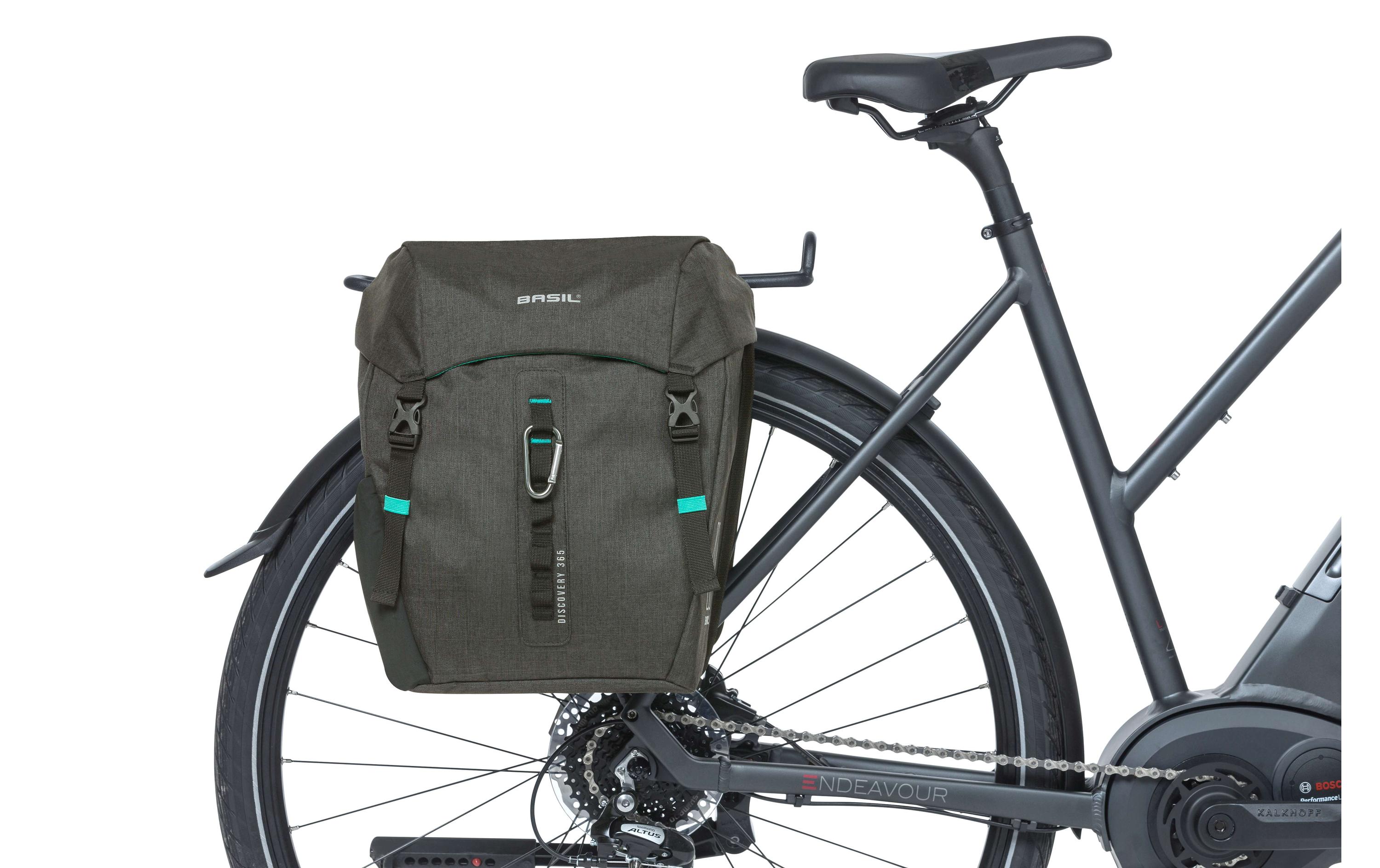 Doppelseitentasche Discovery M SchwarzDoppelfahrradtasche 18 L