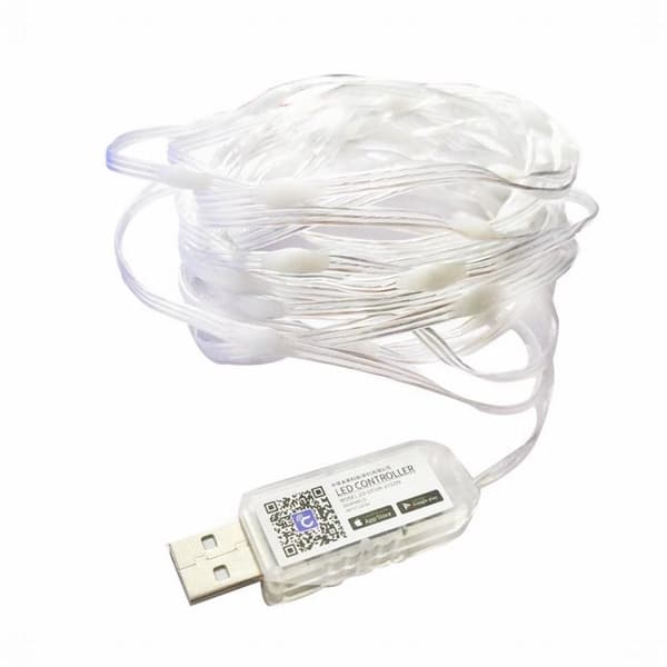 Smart LED-stripe 5m: Lys opp hjemmet ditt