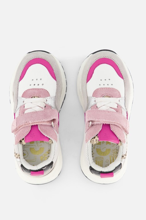 Muyters Velcro Sneakers wit Leer