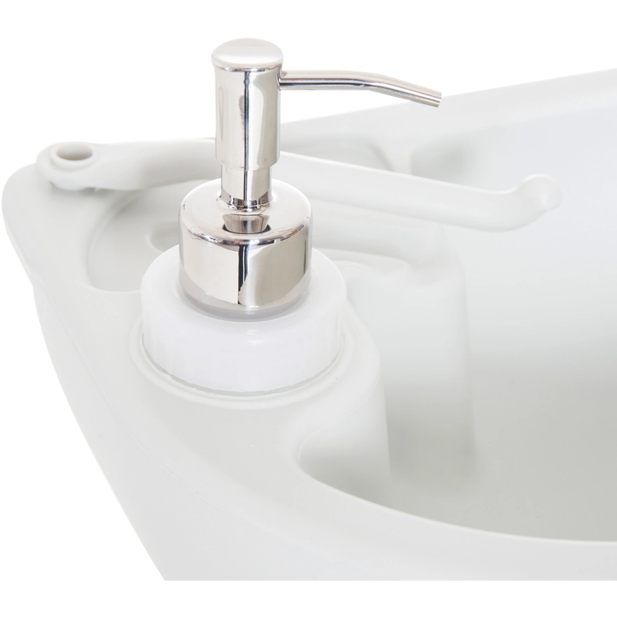 Outsunny Camping Waschbecken mit Abwassertank grau