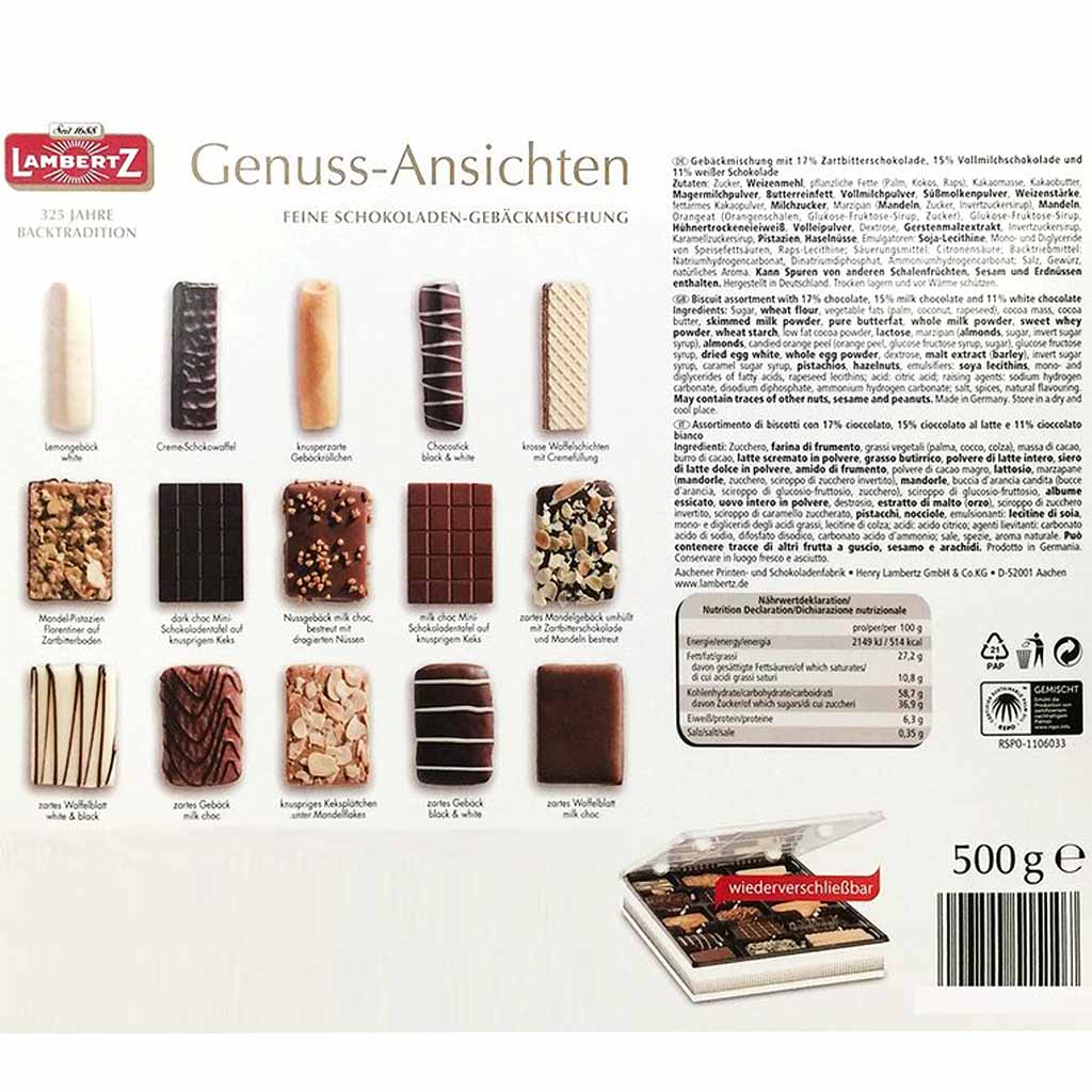 Lambertz Genuss-Ansichten Gebäckmischung 500g MHD:30.12.24