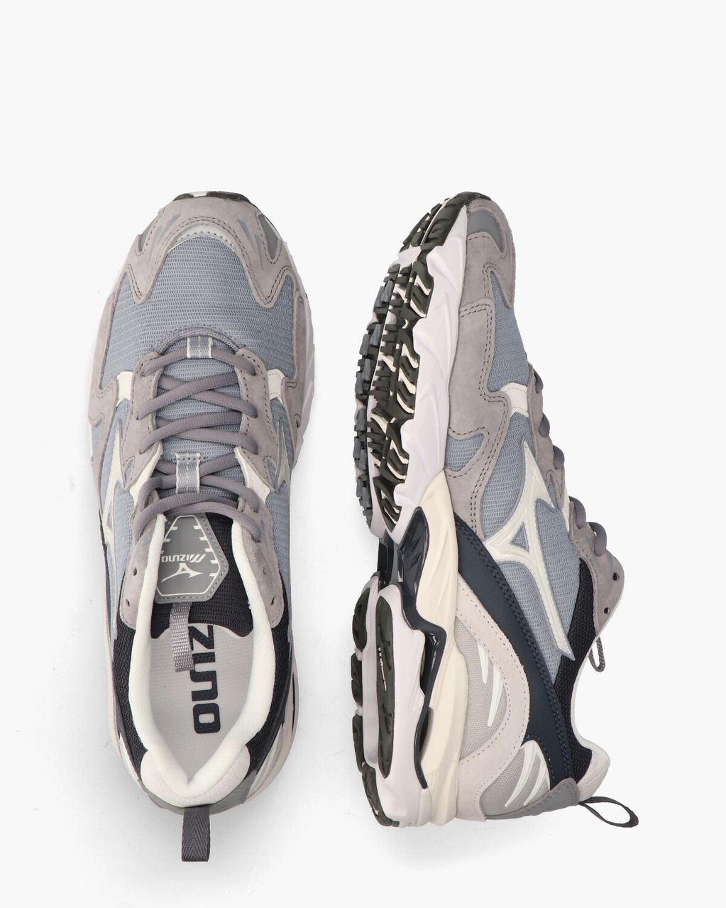 Mizuno Wave Rider 10 Grijs/Multicolor Herensneakers