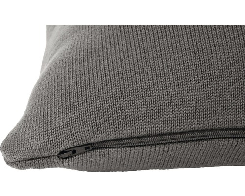 Decoratief kussen Cato 50x50 cm antiekgrijs