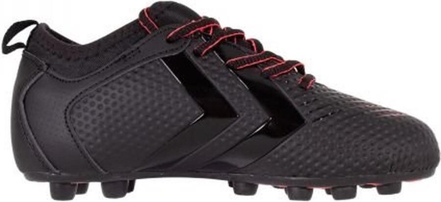 Hummel Zoom FG Jr. voetbalschoenen zwart rood Imitatieleer 31