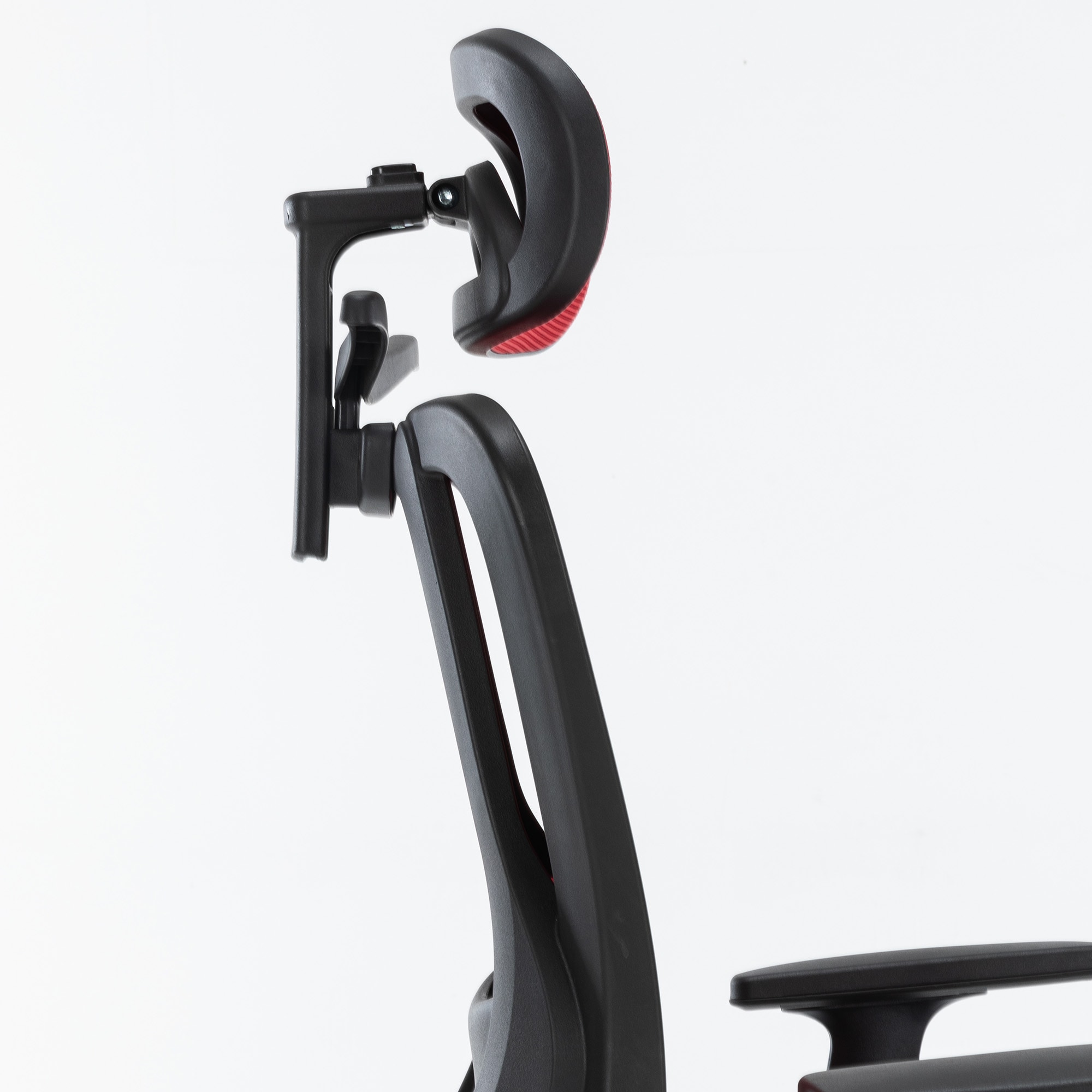 Bürostuhl mit platzsparendem Kleiderbügel - ergonomischer Schreibtischstuhl mit Nacken- und Lordosenstütze - komfortabler Gamingstuhl mit Netzrückenlehne und Wippfunktion