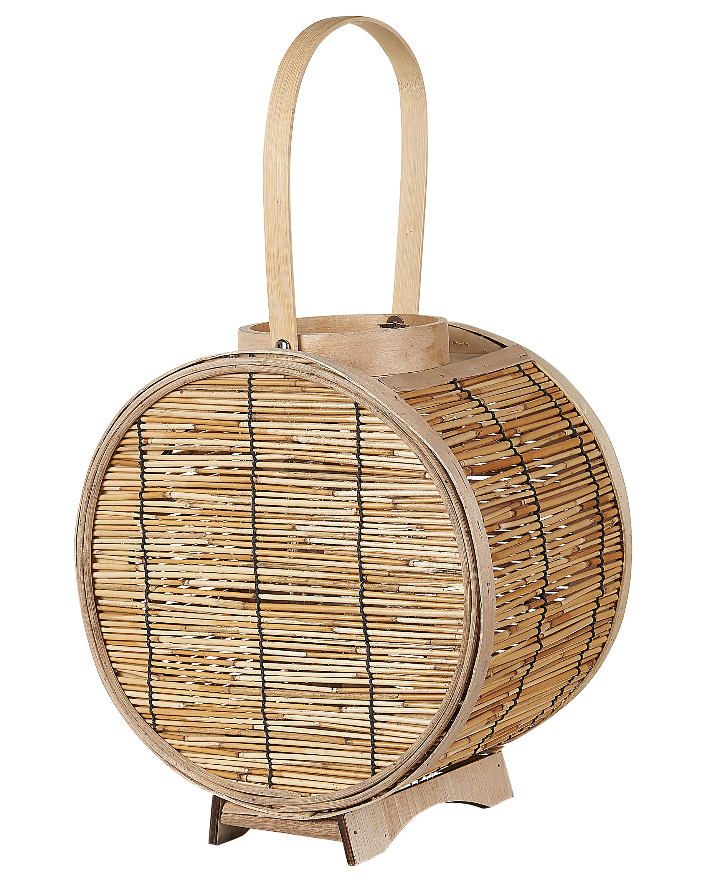 Lantaarn BISTAL Rotan 30 cm Natuurlijk
