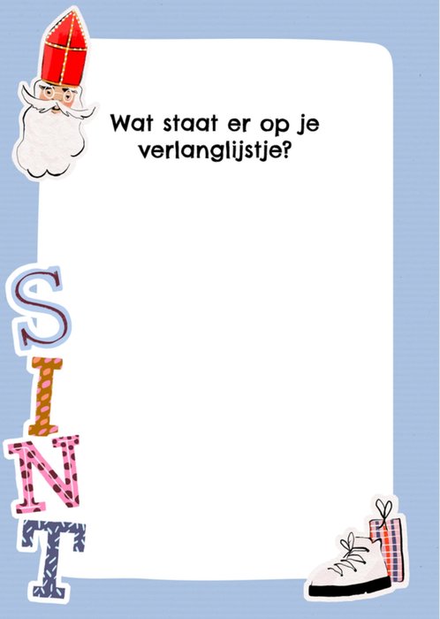 Greetz | Sinterklaaskaart | Met fotos | Pepernoot
