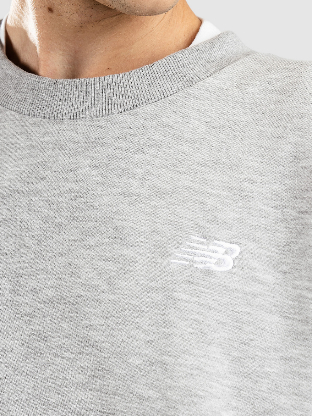 New Balance Sport Essentials French Terry Crew Sweater athletic grey