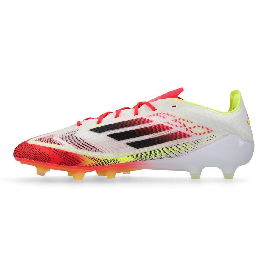 adidas F50 Elite AG Pure Victory - Blanc/Noir/Jaune