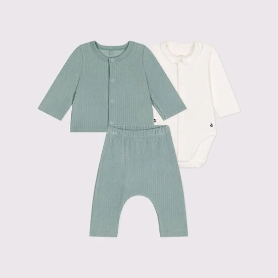 Ensemble 3 pièces en velours   Paul        de               Petit Bateau