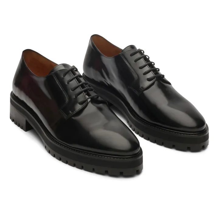 Rivecour Derbies Cuir N°88 | Noir