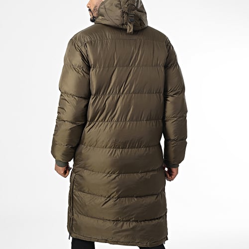 Doudoune Longue Capuche TR-2201 Vert Kaki