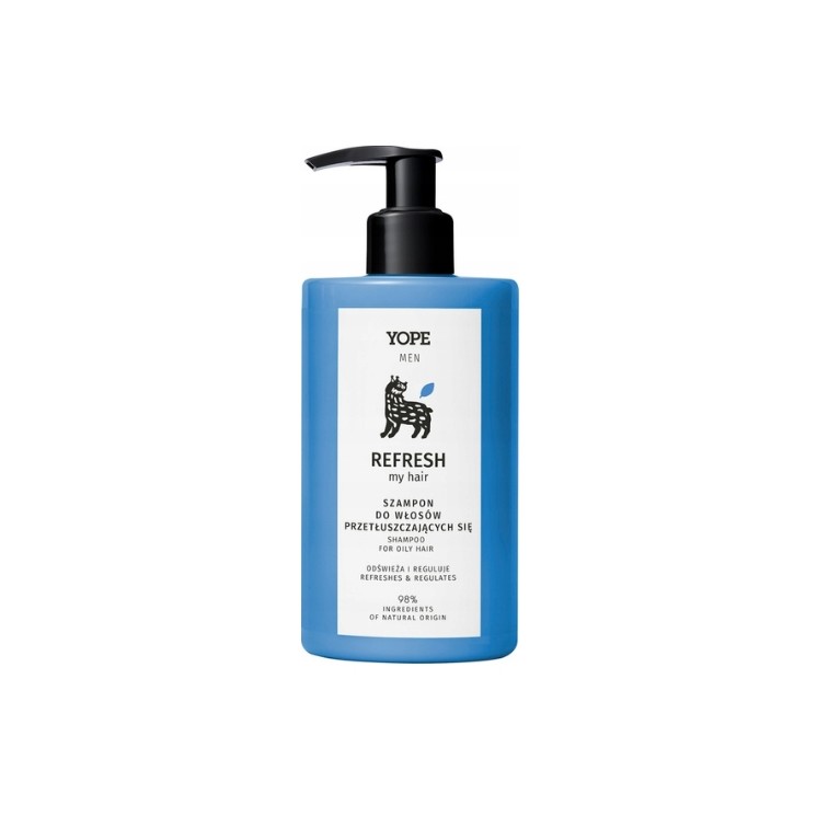 YOPE Men Refresh My Hair Shampoo für si Haar 300 ml