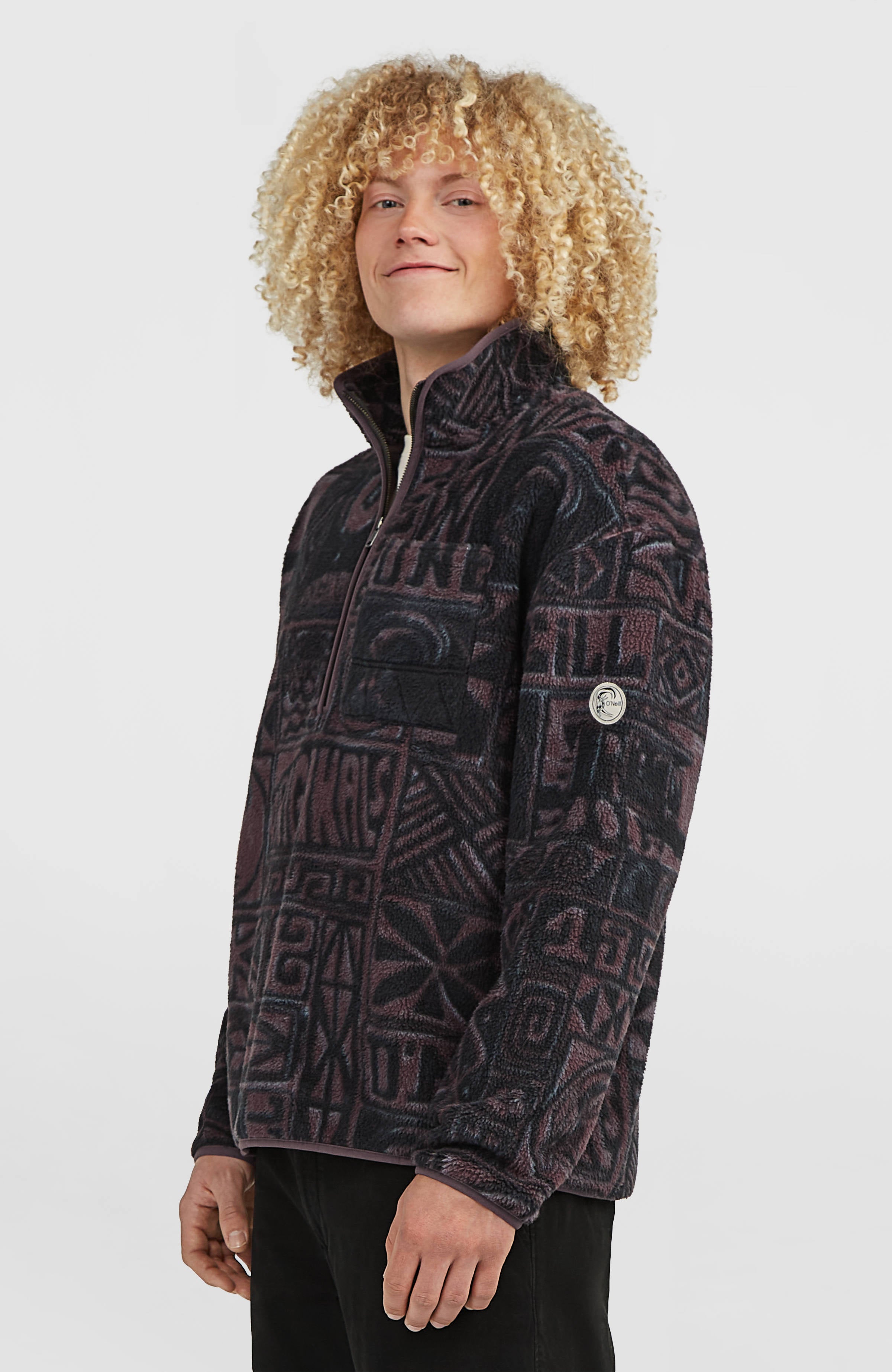 Trui O'Riginals Fleece met halve rits